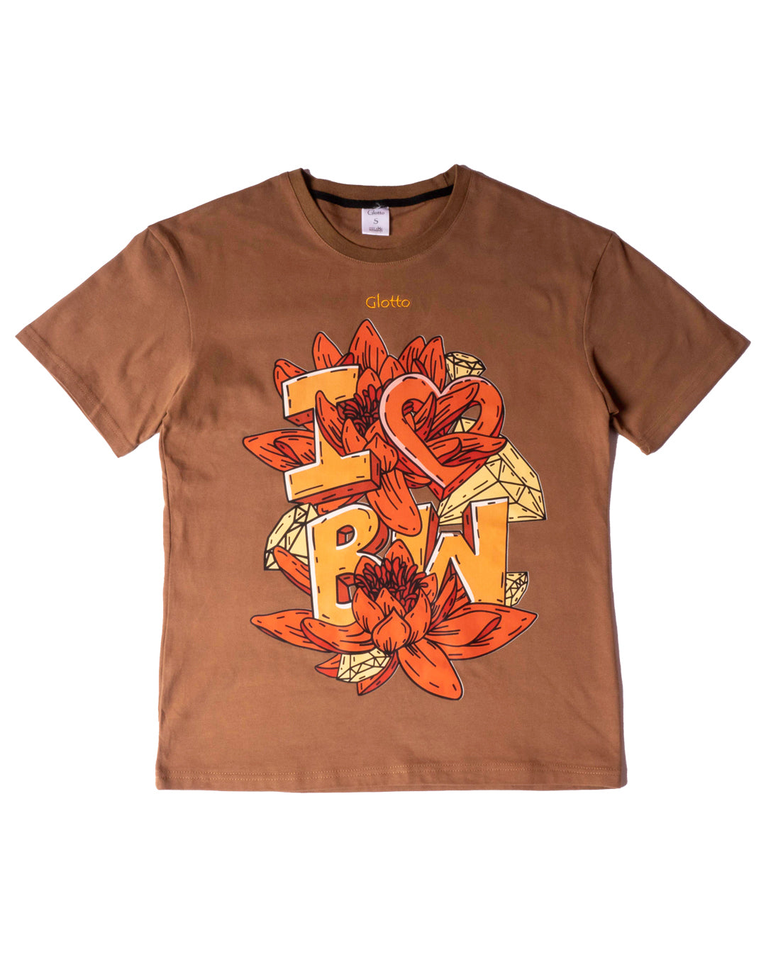 Glotto x Fifi Wale I Love BW T-Shirt