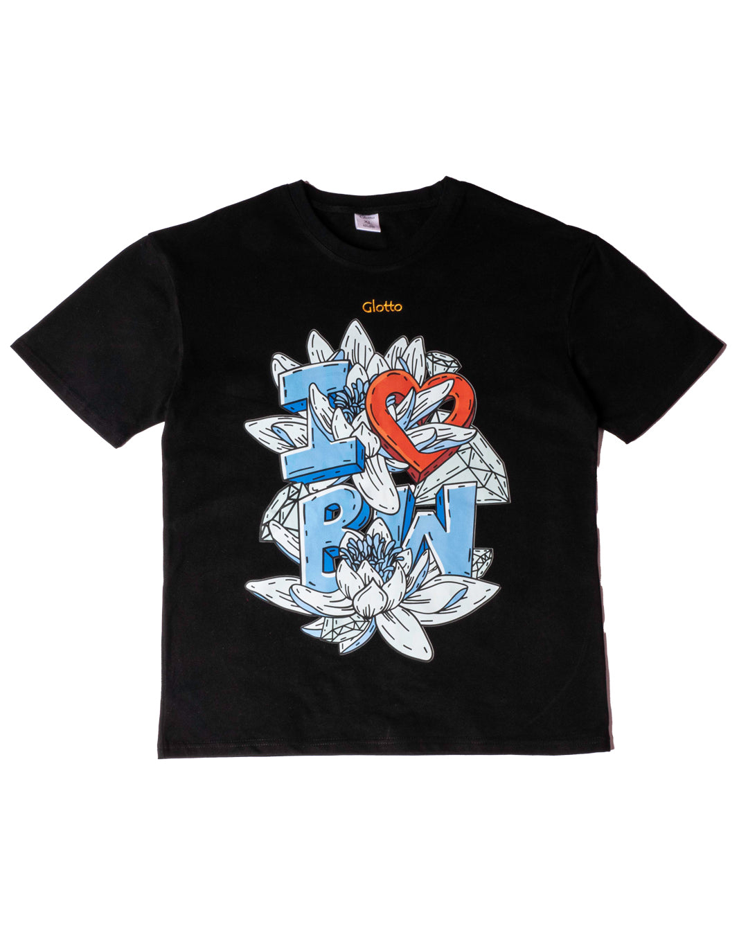 Glotto x Fifi Wale I Love BW T-Shirt
