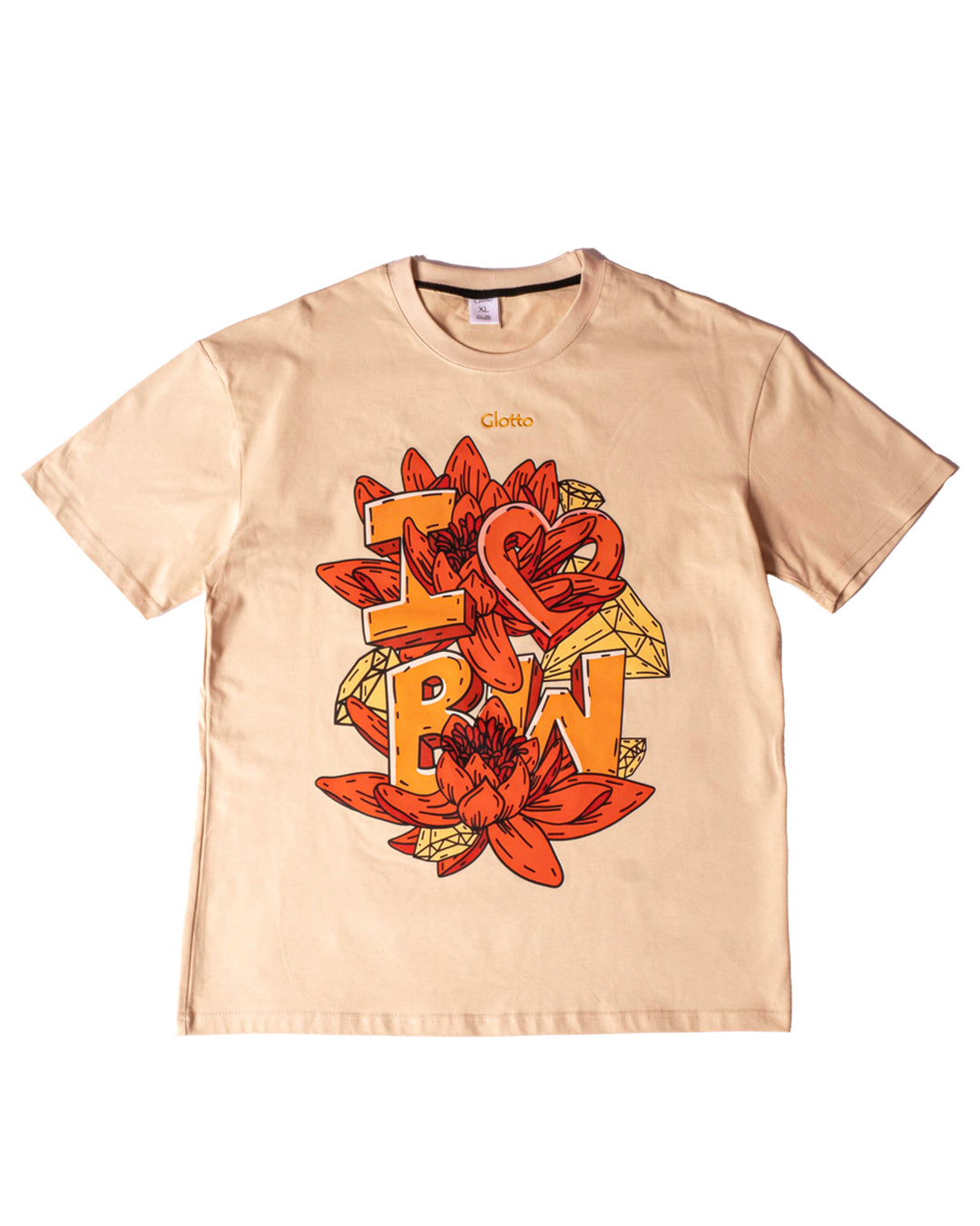 Glotto x Fifi Wale I Love BW T-Shirt