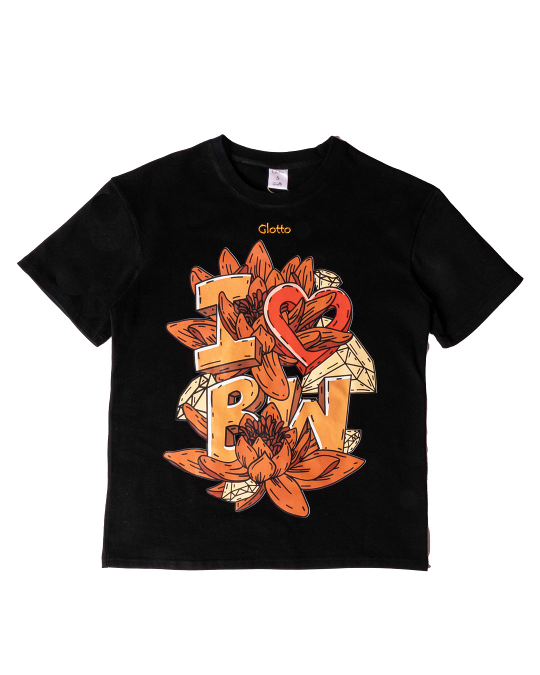 Glotto x Fifi Wale I Love BW T-Shirt
