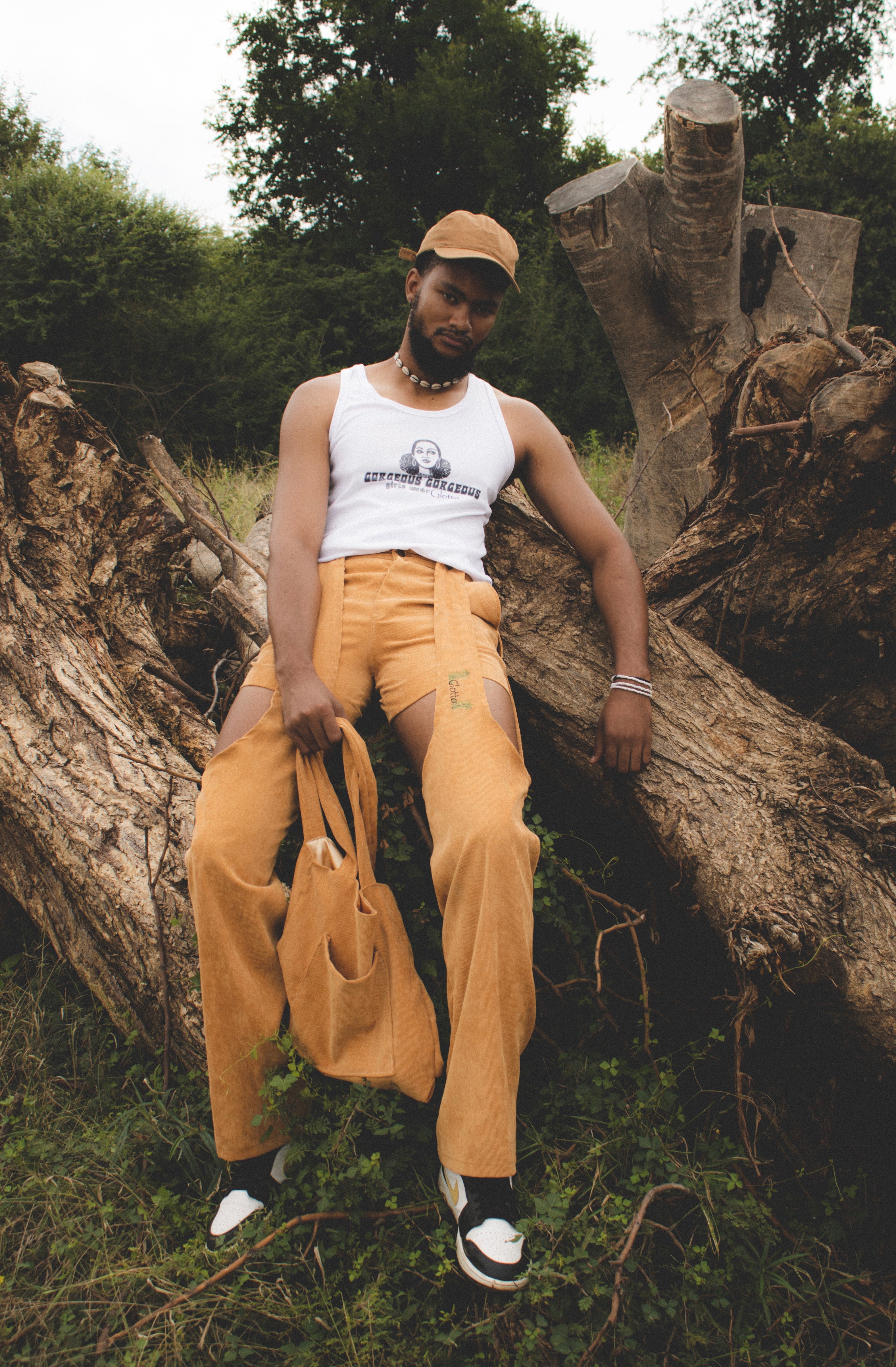 Glotto Corduroy Saddle Pants